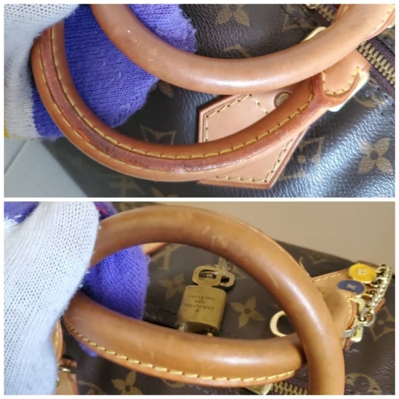 LOUIS VUITTON Monogram Bandouliere Speedy 35 Bag - Picture 14 of 14